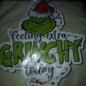 Grinchy Holiday Kitchen Sticker